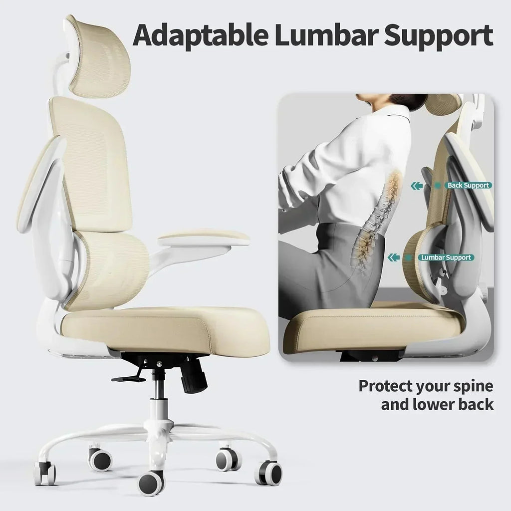 TRALT Office Chair Ergonomic Desk Chair 330 lbs Home Gaming Chair with Wheels
